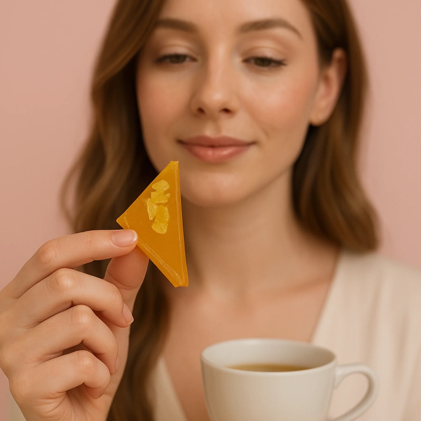 Eetbare mango -kristal