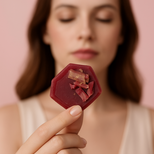 Collection Grenat - 5 Cristaux Comestibles