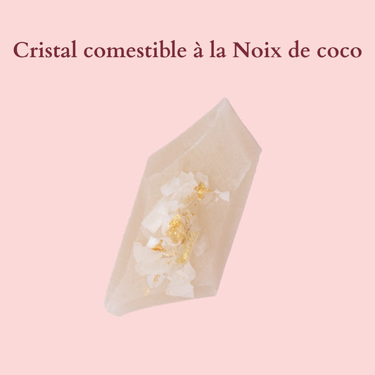 Cristal Comestible au Coco
