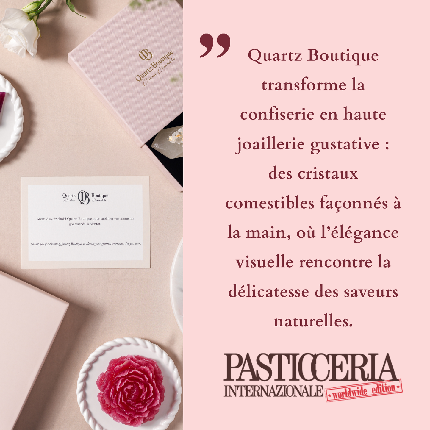 Collection Jade - 6 Cristaux Comestibles