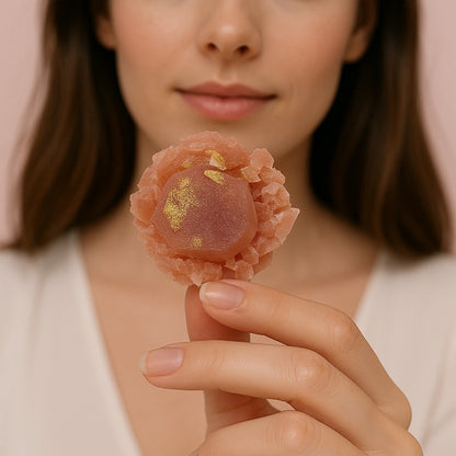 Cristal Comestible à la Fraise