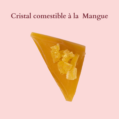 Eetbare mango -kristal