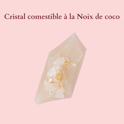 Cristal Comestible au Coco