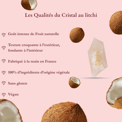 Cristal Comestible au Coco