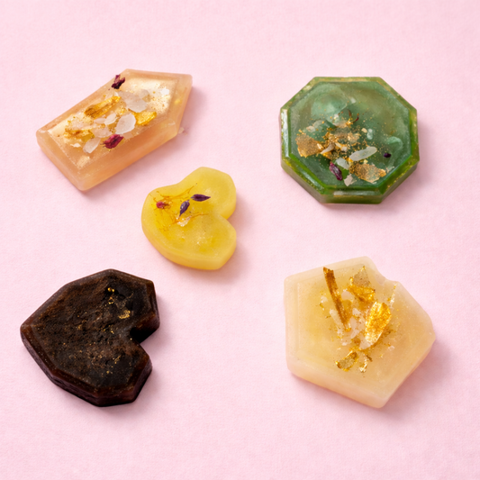 Coffret d'Amour - 5 Cristaux Comestibles